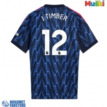Arsenal Jurrien Timber #12 Gostujuci Dres 2025-26 Kratak Rukav